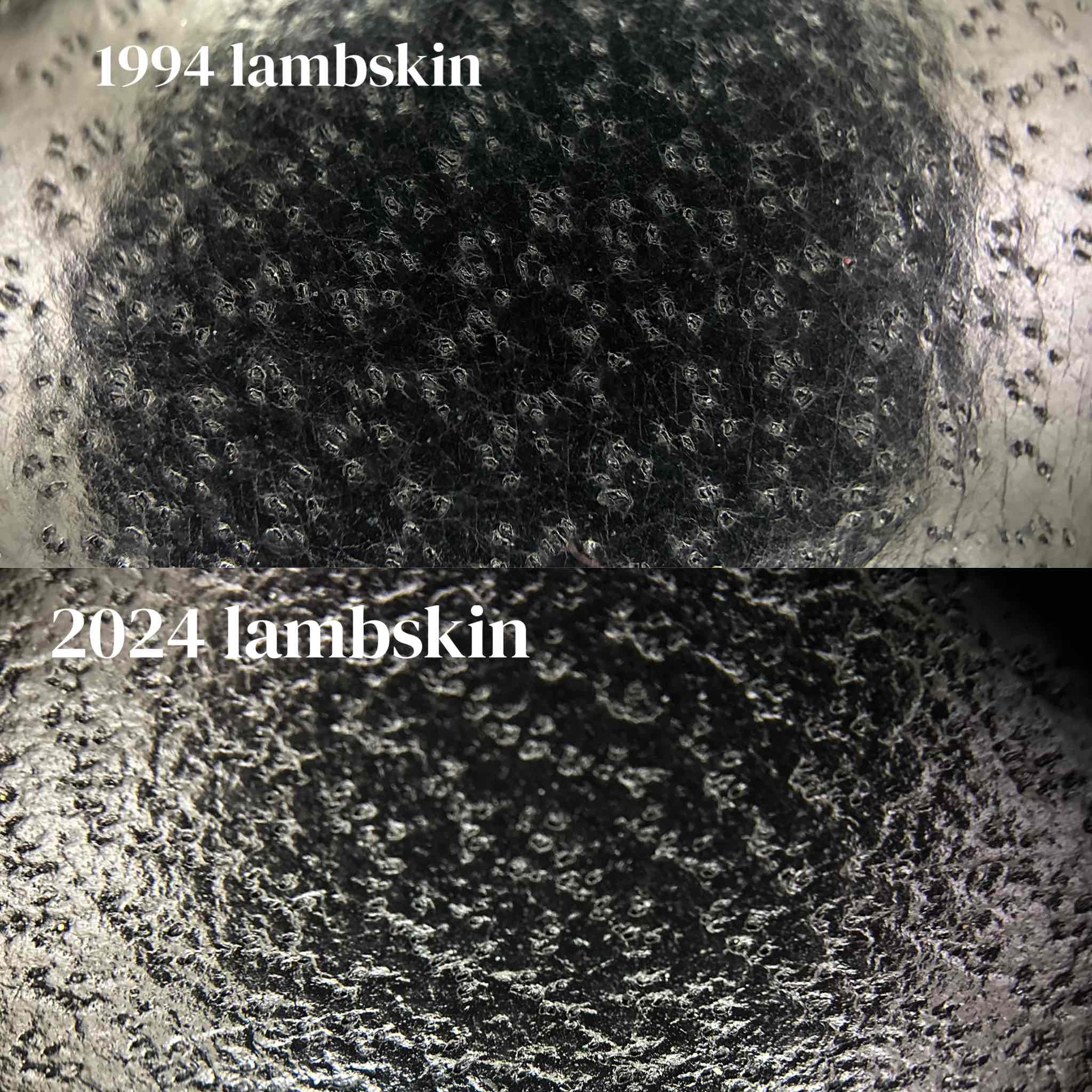 Vintage Vs Modern Lambskin