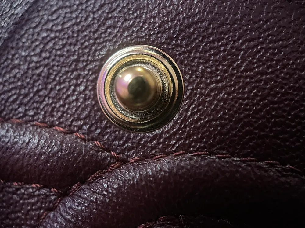 The stitching technique and the threads type.