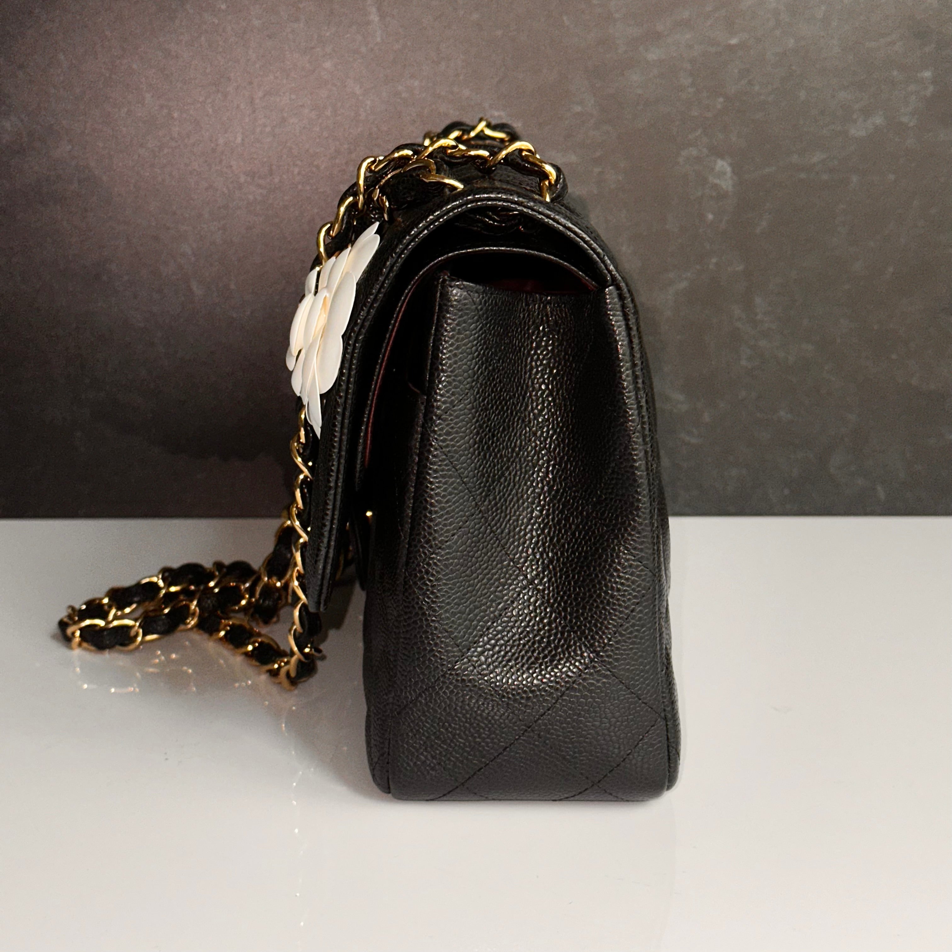 Chanel Jumbo Timeless Classic Flap Black Caviar GHW