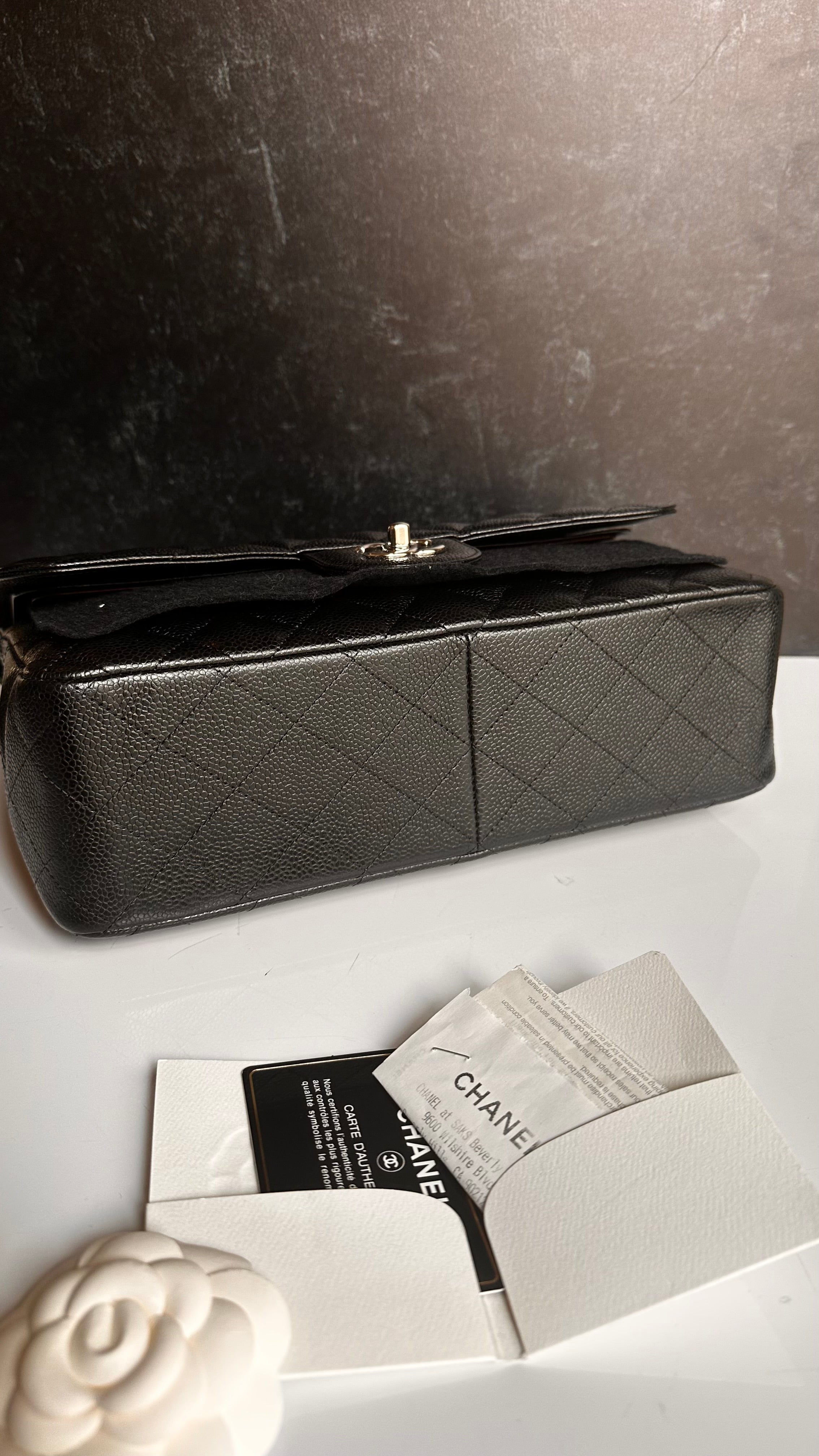 Chanel Timeless Classic Flap Jumbo Black Caviar SHW