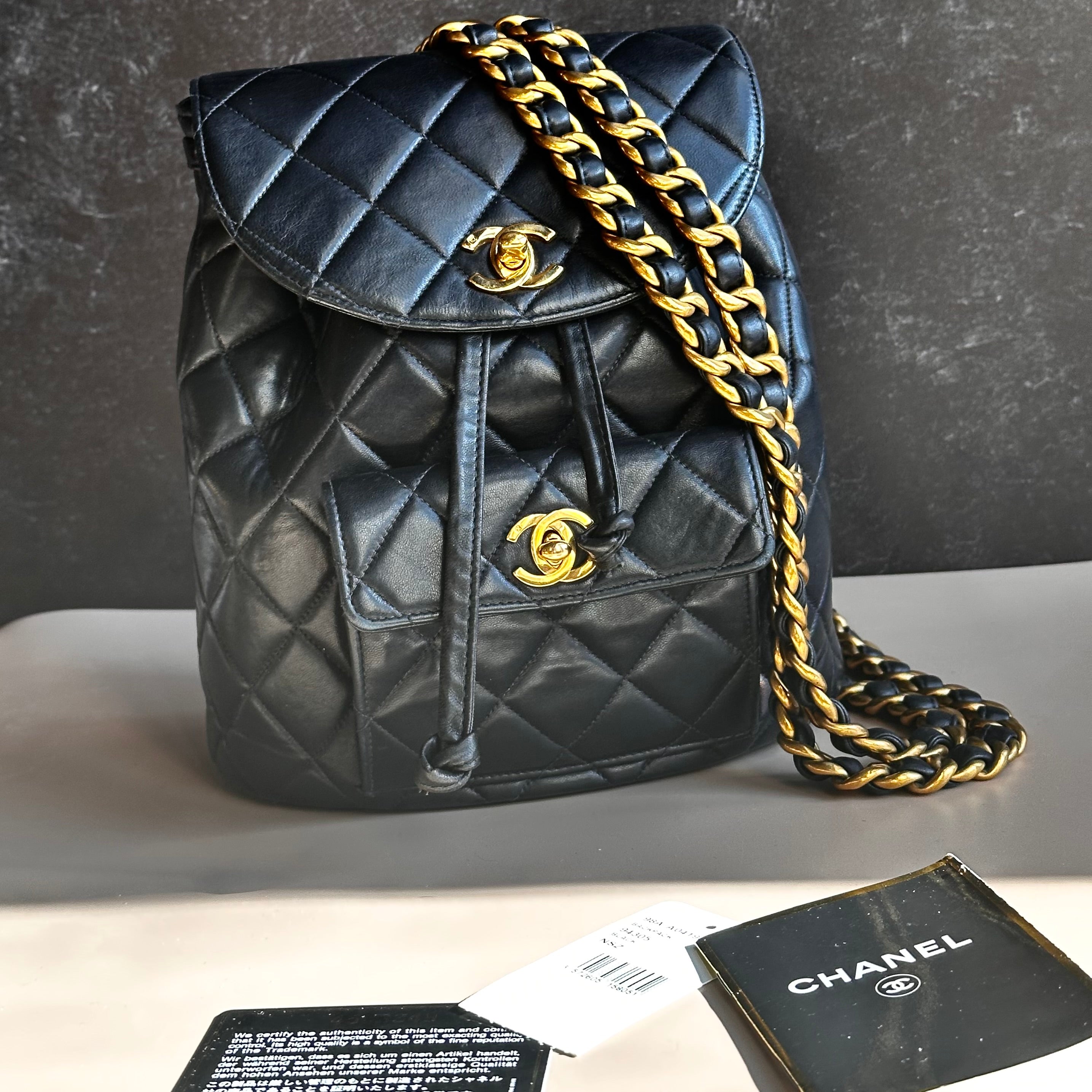 Chanel Vintage Small Backpack