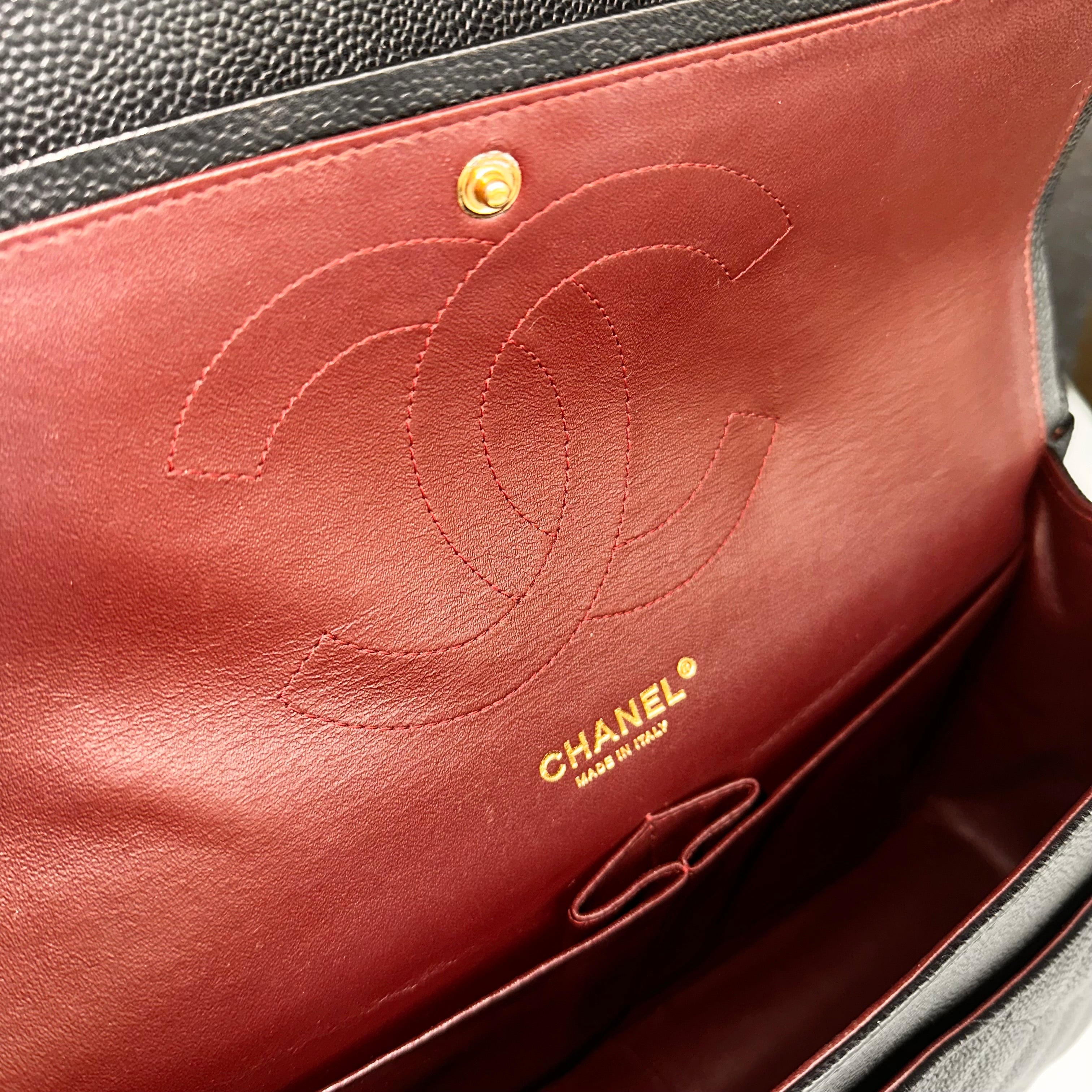 Chanel Jumbo Timeless Classic Flap Black Caviar GHW