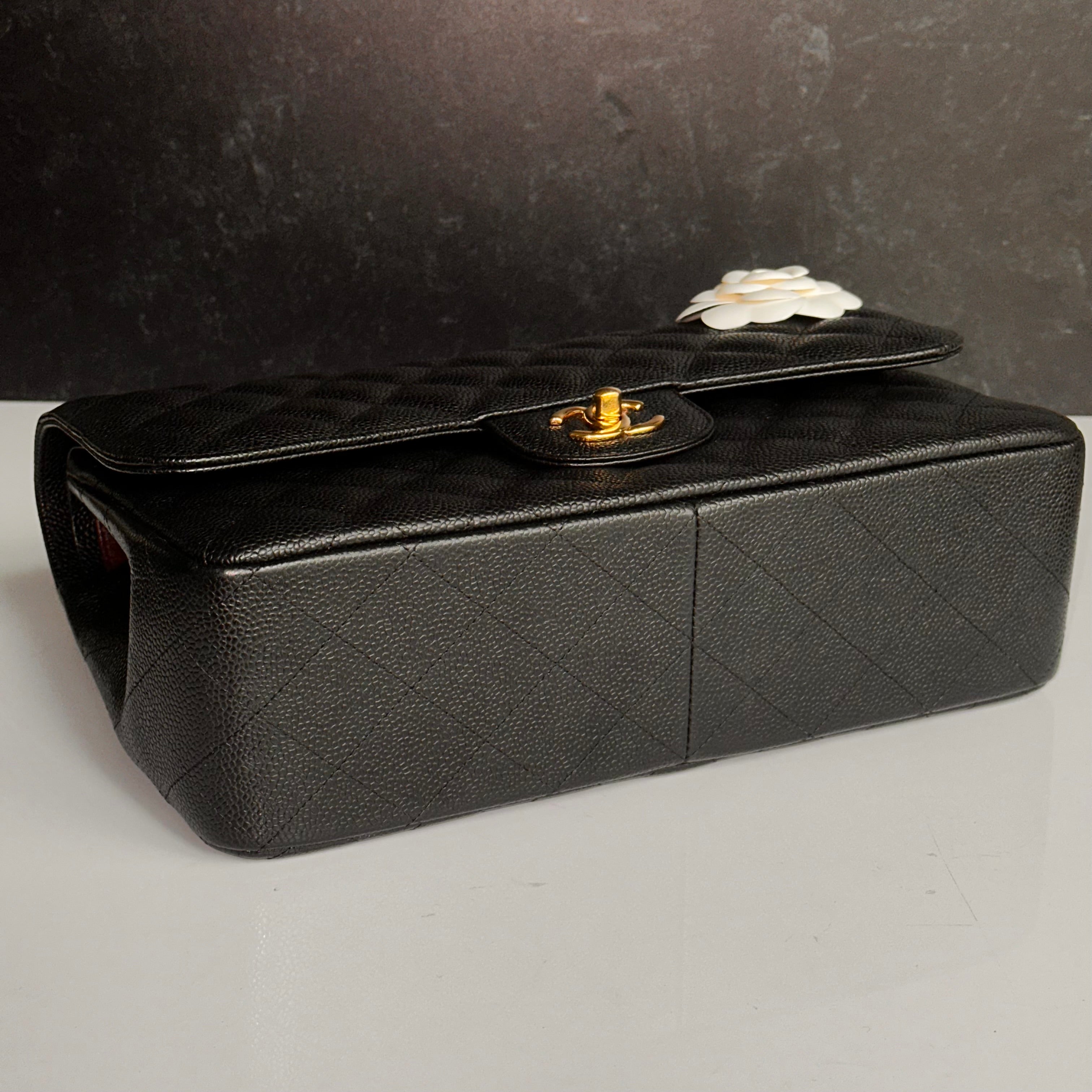 Chanel Jumbo Timeless Classic Flap Black Caviar GHW