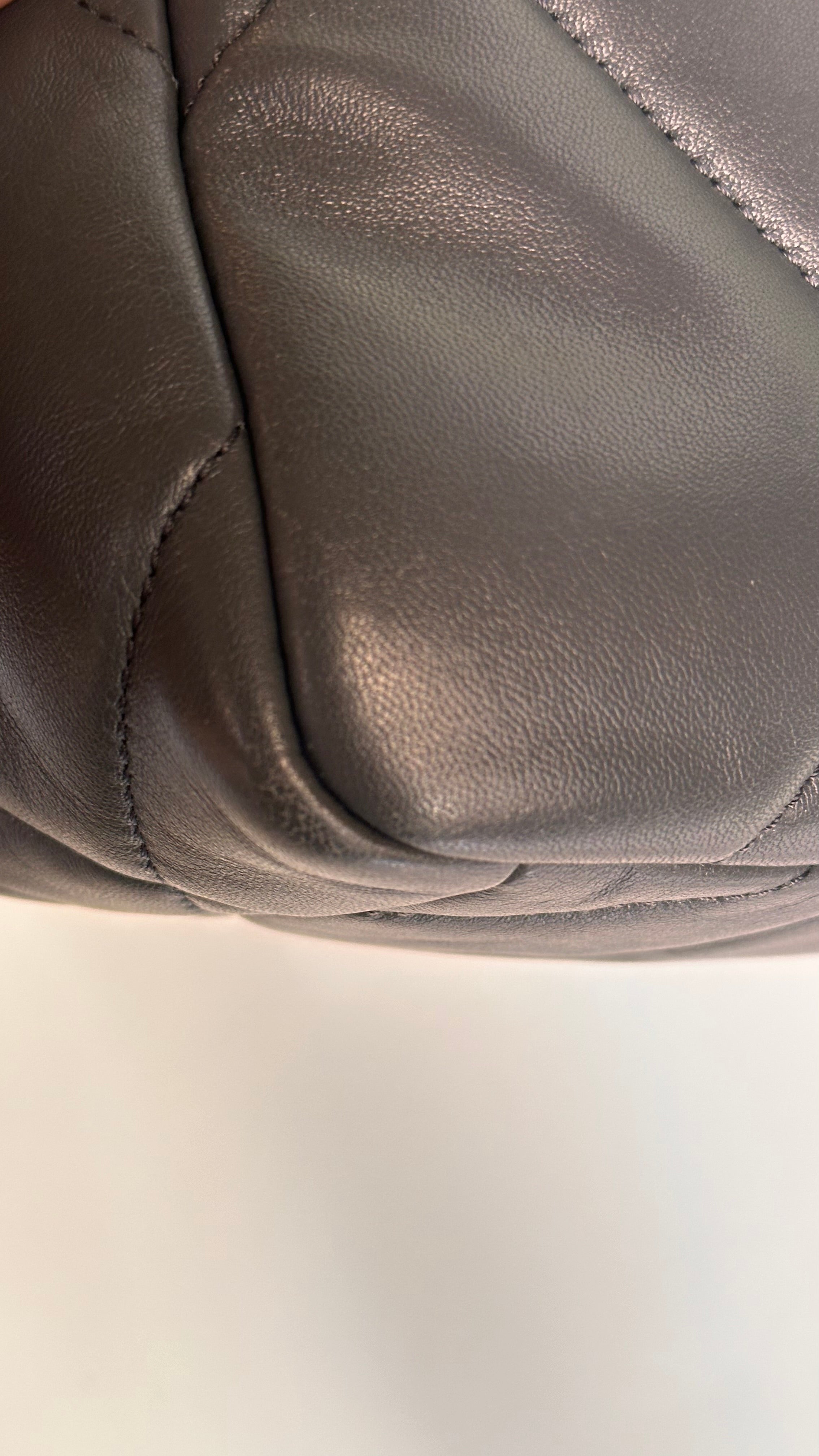 21B Chanel Small-Medium 19 Flap Dark Grey Lambskin