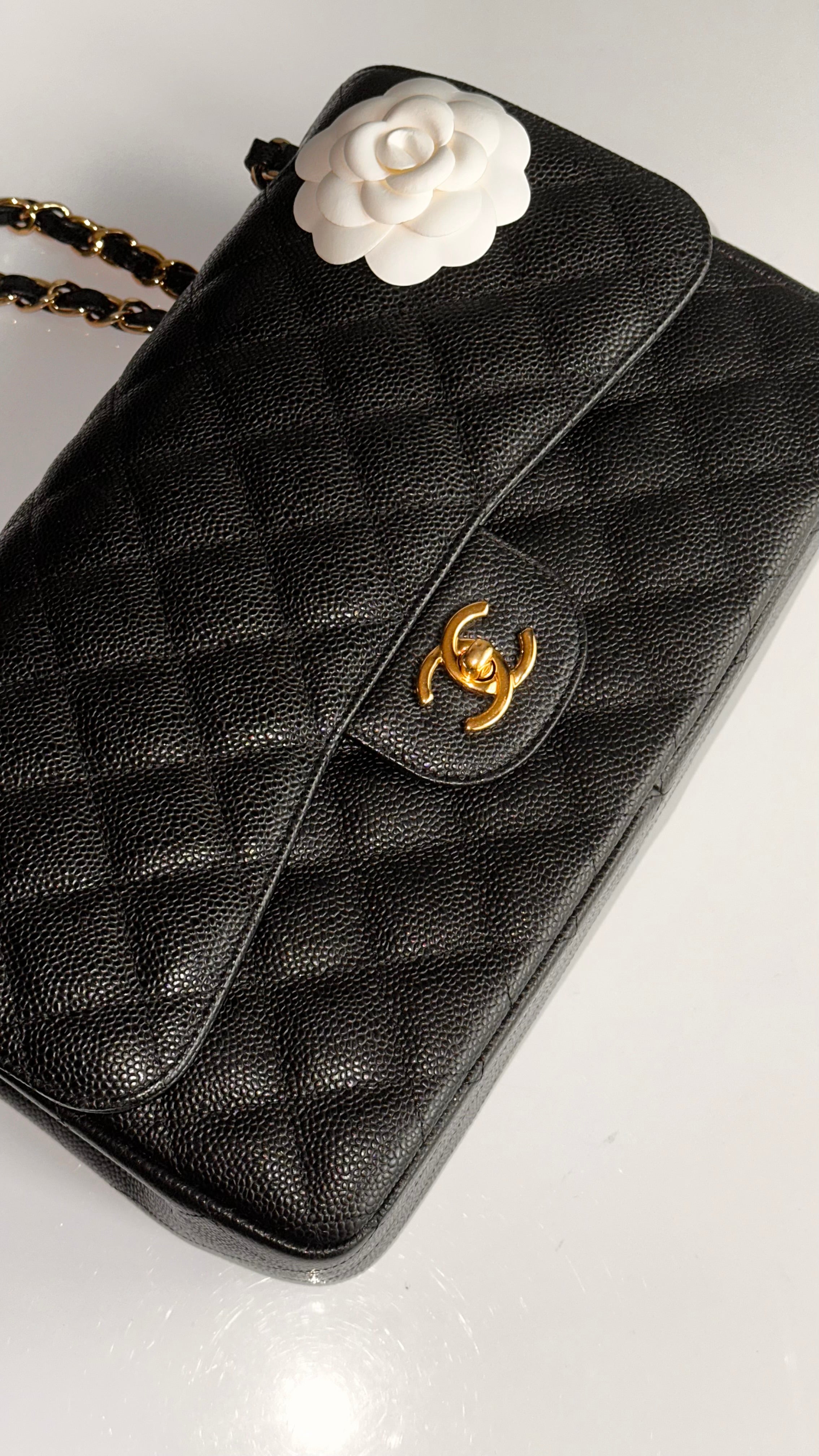 Chanel Jumbo Timeless Classic Flap Black Caviar GHW