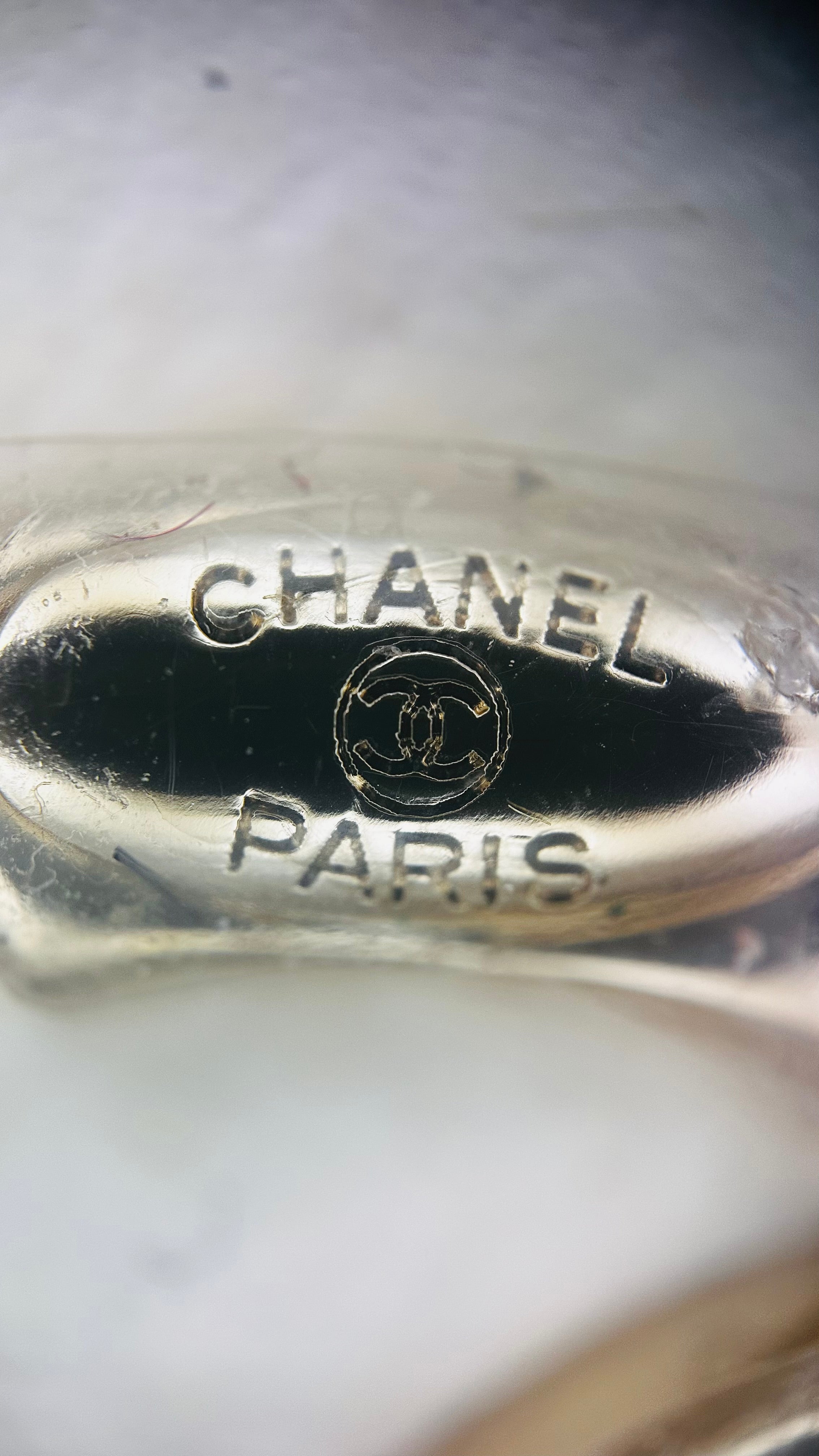 Chanel 2022 Small Coco Handle White Caviar LGHW