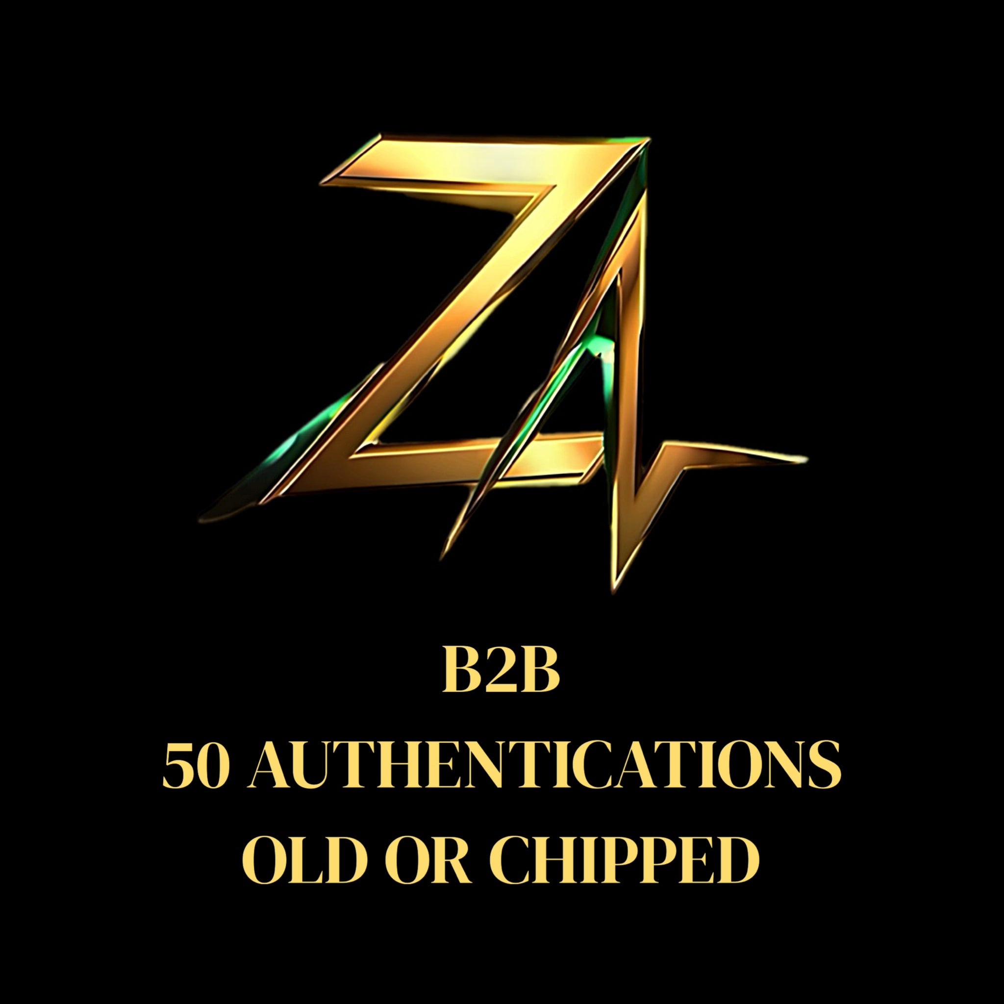B2B OR OUR BEST VALUE 50 AUTHENTICATIONS FOR $2000