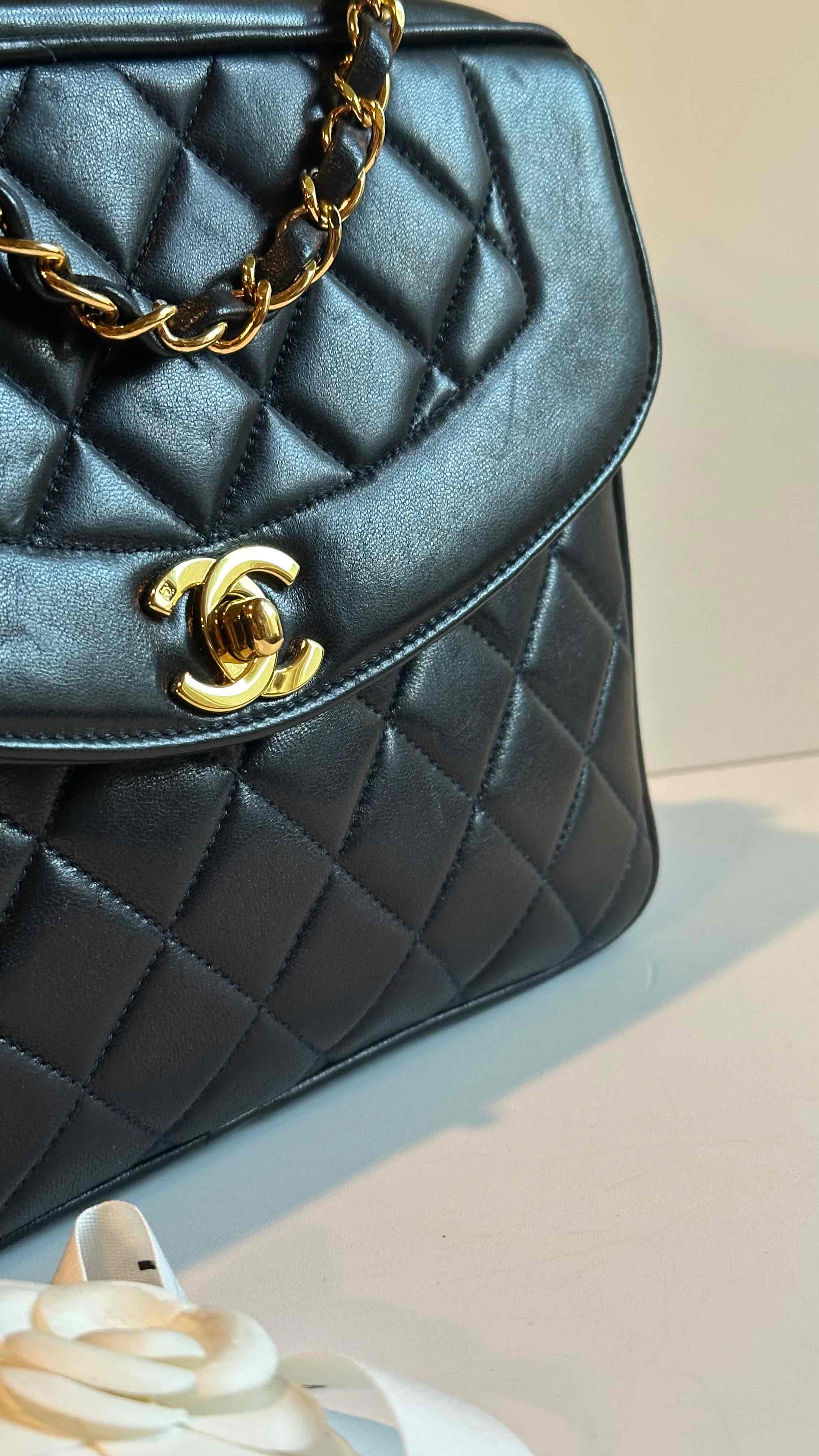 1995 Chanel Vintage Camera Case W/Tassels Midnight Blue 24K GHW