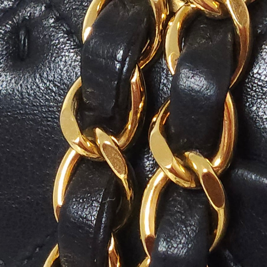 Why is the leather on my woven chain cut in some parts?