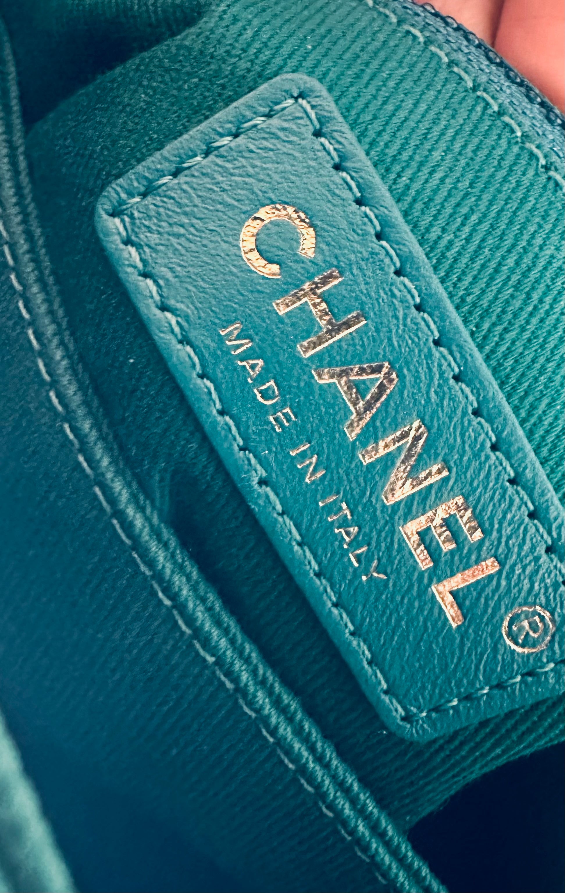 Métiers D’art 2019 Chanel Small Coco Handle Flap Green Caviar & Aged Gold Hardware