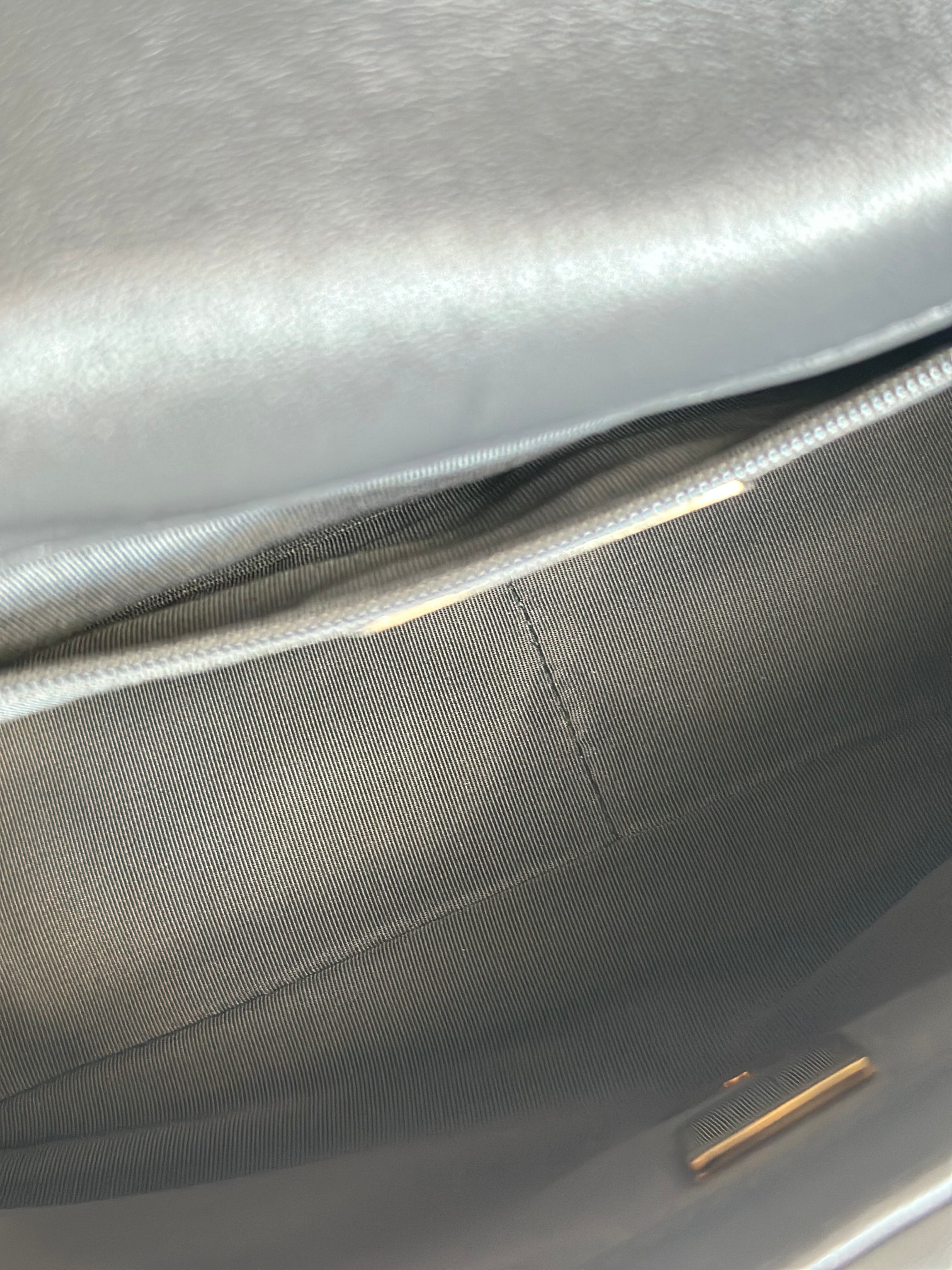 21B Chanel Small-Medium 19 Flap Dark Grey Lambskin