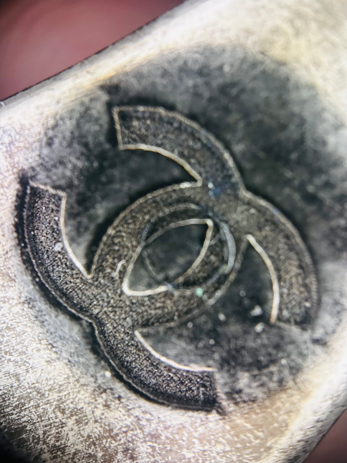 16B Chanel Small Coco Handle Black Caviar & Ruthenium Hardware w/Lizard Accent