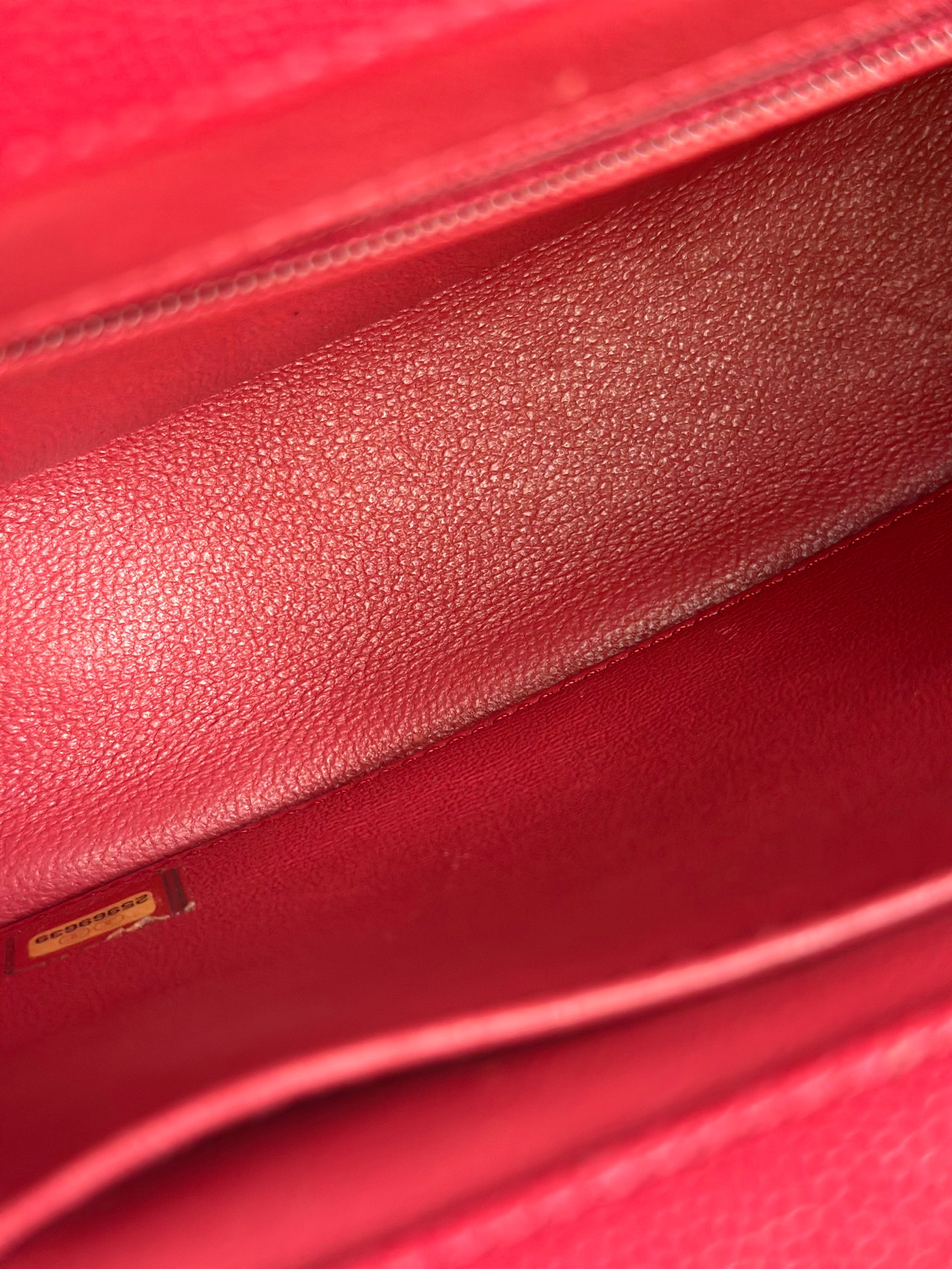 18S Chanel Small Business Affinity Flap Red Caviar GHW